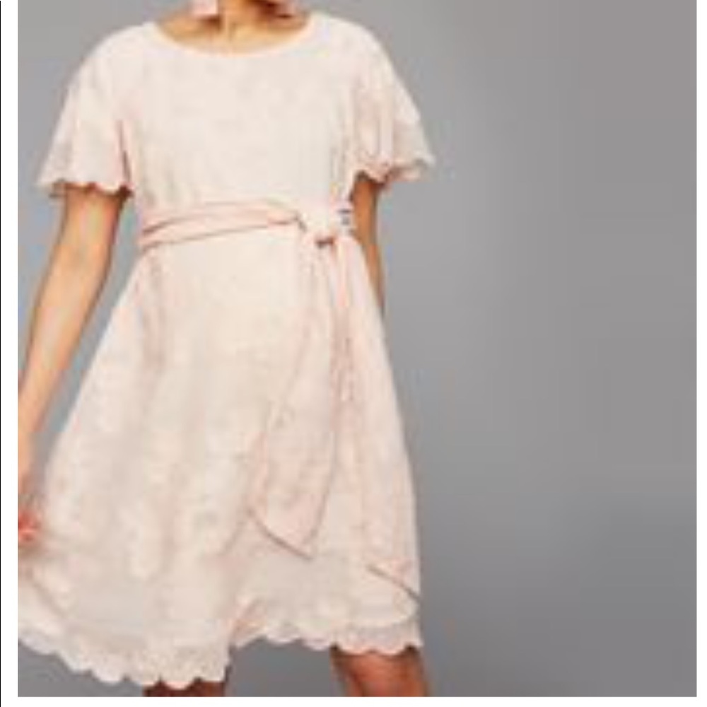 Maternity Baby Shower Dress Pink